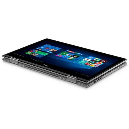 Laptop 2-in-1 DELL 15.6'' Inspiron 5579 (seria 5000), FHD IPS Touch,  Intel Core i7-8550U,  16GB DDR4, 512GB SSD, GMA UHD 620, Win 10 Pro, Grey