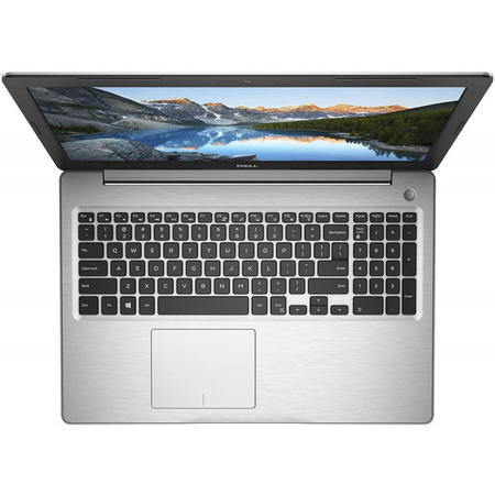Laptop DELL 15.6'' Inspiron 5570 (seria 5000), FHD,  Intel Core i7-8550U , 8GB DDR4, 1TB + 128GB SSD, Radeon 530 4GB, FingerPrint Reader, Win 10 Home, Platinum Silver