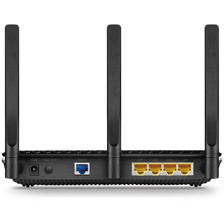Router Wireless TP-LINK Archer C2300 Gigabit, Dual Band, 2300Mbps, USB, Negru