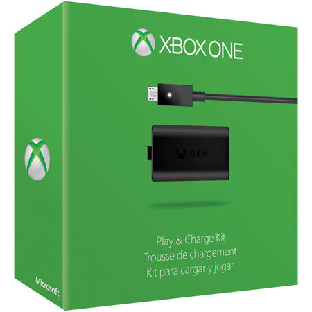 Acumulator reincarcabil Microsoft Xbox ONE Play & Charge Kit Black