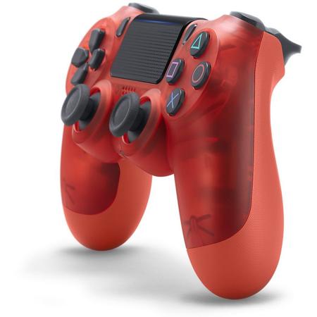 PS4 Dualshock Controller Translucent Red
