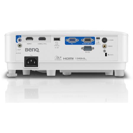 Videoproiector BenQ MH606, Full HD, 3600 lumeni, 3D, Alb