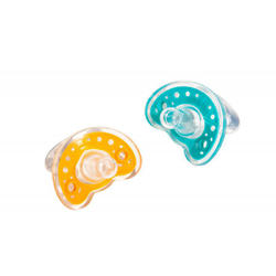 U-Grow Set 2 suzete U1201-SU06, silicon, 0-6 luni