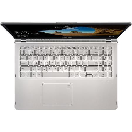 Laptop 2-in-1 ASUS 15.6'' ZenBook Flip UX561UA, FHD Touch,  Intel Core i5-8250U , 8GB DDR4, 1TB, GMA UHD 620, Win 10 Home, Silver