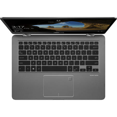 Laptop 2-in-1 ASUS 14'' ZenBook Flip UX461UN, FHD Touch,  Intel Core i7-8550U , 8GB, 256GB SSD, GeForce MX150 2GB, Win 10 Home, Slate Grey