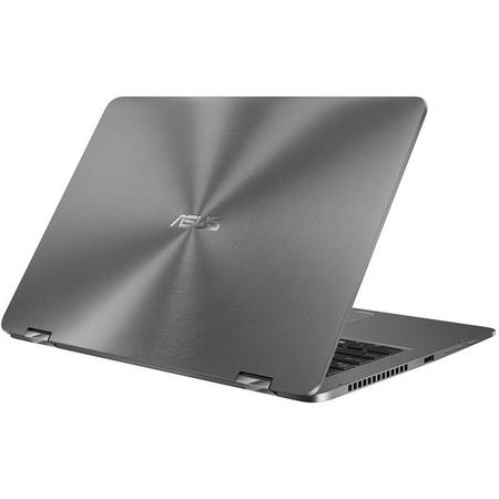 Laptop 2-in-1 ASUS 14'' ZenBook Flip UX461UA, FHD Touch, Intel Core i7-8550U , 16GB, 512GB SSD, GMA UHD 620, Win 10 Home, Gray
