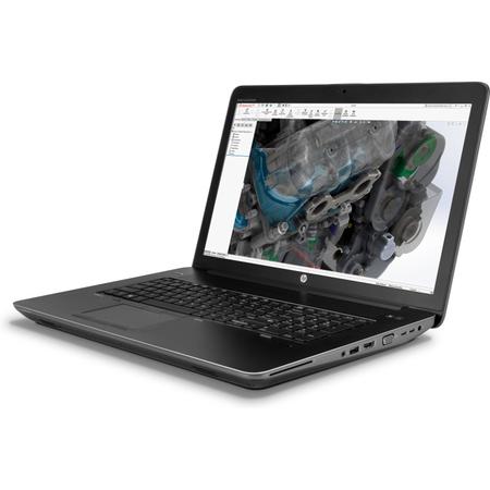 Laptop HP 17.3'' ZBook 17 G4, FHD IPS,  Intel Core i7-7820HQ , 32GB DDR4, 512GB SSD, Quadro P3000 6GB, FingerPrint Reader, Win 10 Pro