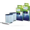 Philips Kit intretinere pentru espressor CA6707/10, 2 filtre AquaClean si tub lubrifiere, 6 plicuri curatare lapte, 6 tablete indepartare ulei