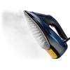 Philips Fier de calcat Azur Advanced GC5034/20, 3000 W, talpa SteamGlide Plus, tehnologie OptimalTEMP, 65 g/min, jet de abur vertical, albastru/negru