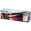 Philips Placa de indreptat parul KeraShine HP8348/00, 230 grade, invelis ceramic cu infuzie de cheratina, setari digitale, incalzire 30 de secunde, negru