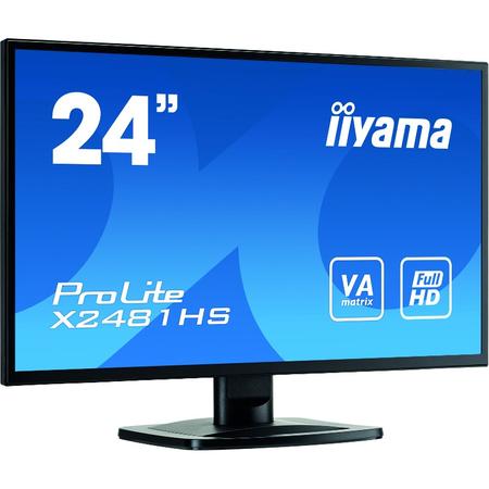 Monitor LED IIyama ProLite X2481HS-B1 23.6 inch 6ms black