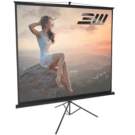 Ecran proiectie trepied, marime vizibila 200 cm x 200 cm