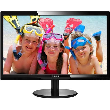 Monitor LED Philips 246V5LDSB/00 24 inch 1 ms Black