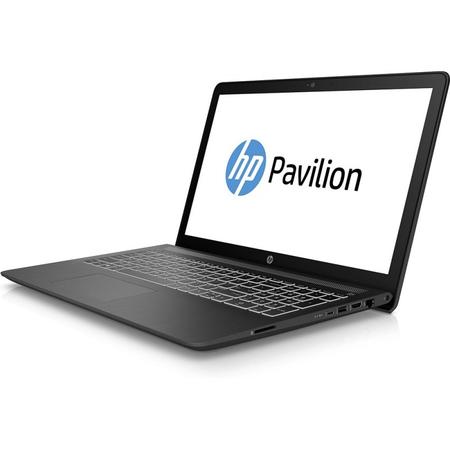Laptop HP 15.6'' Pavilion Power 15-cb003nq, FHD IPS,  Intel Core i7-7700HQ , 8GB DDR4, 1TB 7200 RPM, GeForce GTX 1050 4GB, FreeDos, Black