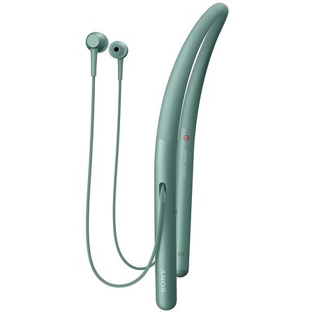 Casti in ear Sony WI-H700G, HI-Res, Wireless, Bluetooth, NFC, Verde