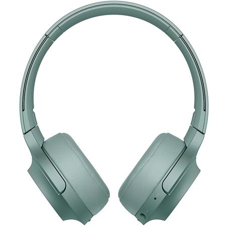 Casti Sony WH-H800G, Hi-Res, Wireless, Bluetooth, NFC, Verde