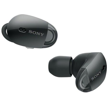 Casti in-ear portabile WF1000XB, Bluetooth, NFC, Wireless, Noise cancelling, Negru