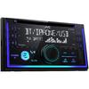 JVC Radio CD auto KW-R930BT, 2DIN, 4x50W, USB, AUX, Bluetooth, Subwoofer control, Culori variabile
