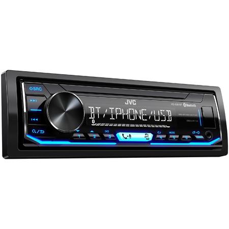 Player auto JVC, KD-X351BT, 4 x 50W, USB, AUX, Bluetooth, Subwoofer control, Blue illumination