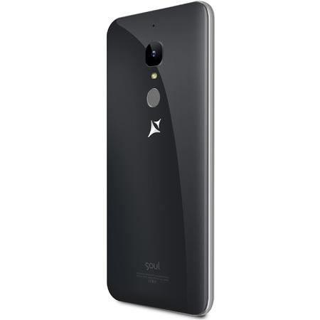Telefon mobil X4 Soul Infinity S, Dual SIM, 16GB, 4G, Steel Gray