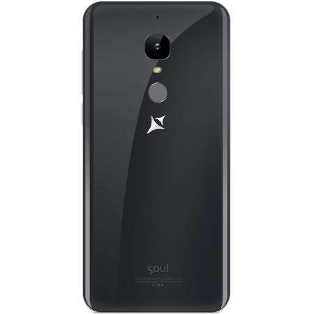 Telefon mobil X4 Soul Infinity S, Dual SIM, 16GB, 4G, Steel Gray