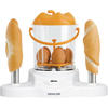 SENCOR Aparat hot-dog SHM 4220, 380 W, 2 accesorii pentru chifle, accesoriu fierbere oua, alb