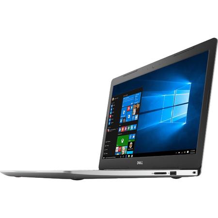 Laptop DELL 15.6'' Inspiron 5570 (seria 5000), FHD, Intel Core i7-8550U , 8GB DDR4, 256GB SSD, Radeon 530 4GB, FingerPrint Reader, Win 10 Home, Platinum Silver