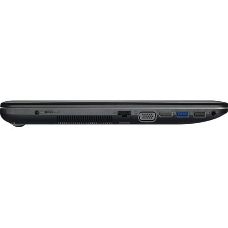 Laptop ASUS 15.6'' X541NA, HD, Intel Celeron Dual Core N3350 , 4GB, 1TB, GMA HD 500, Endless OS, Chocolate Black, no ODD