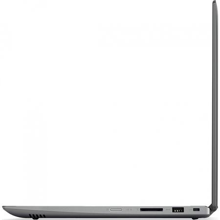 Laptop 2-in-1 Lenovo 14'' Yoga 520, FHD IPS Touch,  Intel Core i7-8550U , 8GB DDR4, 1TB + 128GB SSD, GMA UHD 620, Win 10 Home, Mineral Grey