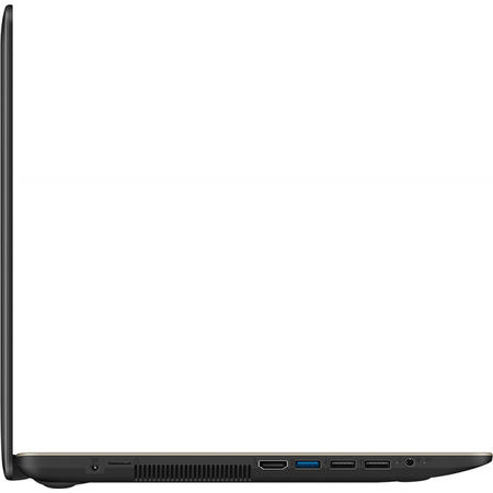 Laptop ASUS 15.6'' VivoBook 15 X540NA, HD, Intel Celeron N3350, 4GB, 500GB, GMA HD 500, Endless OS, Chocolate Black, no ODD