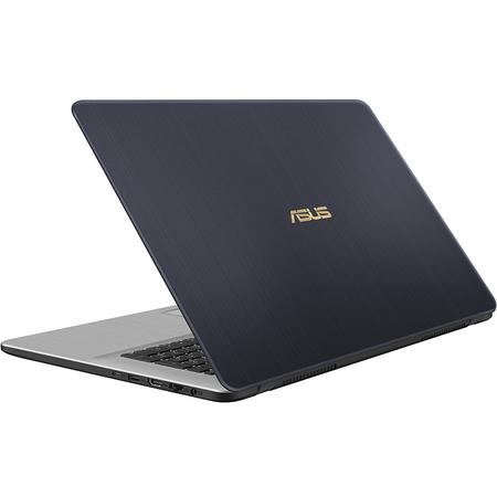 Laptop ASUS 17.3'' VivoBook Pro 17 N705UN, FHD, Intel Core i7-7500U, 8GB DDR4, 1TB + 128GB SSD, GeForce MX150 4GB, no OS, Dark Grey