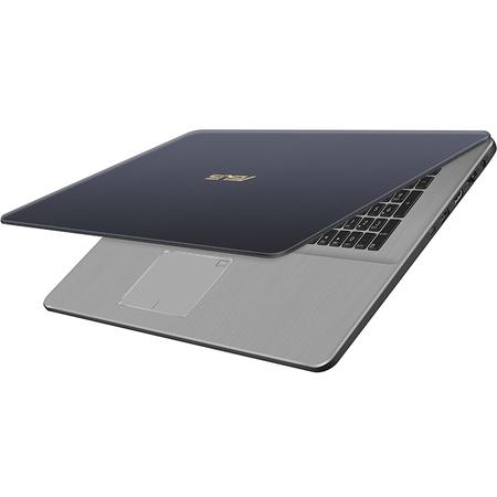 Laptop ASUS 17.3'' VivoBook Pro 17 N705UD, FHD, Procesor Intel Core i5-7200U (3M Cache, up to 3.10 GHz), 8GB DDR4, 1TB + 128GB SSD, GeForce GTX 1050 4GB, Endless OS, Grey