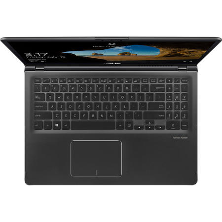 Laptop 2-in-1 ASUS 15.6'' ZenBook Flip UX561UD, FHD Touch, Procesor Intel Core i5-8250U, 8GB DDR4, 512GB SSD, GeForce GTX 1050 2GB, Win 10 Home, Grey