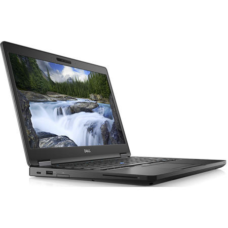 Laptop DELL 14'' Latitude 5490, FHD, Procesor Intel Core i5-8350U, 8GB DDR4, 256GB SSD, GeForce MX130 2GB, Linux, Black, 3Yr NBD