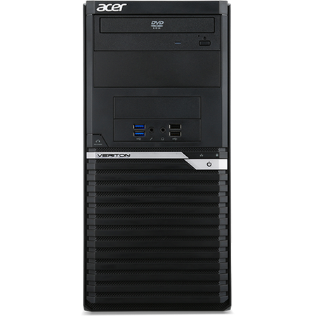 Sistem brand Acer Veriton VM6650G, Procesor Intel Core i5-7400 3.0GHz Kaby Lake, 4GB DDR4, 1TB HDD, GMA HD 630, FreeDos
