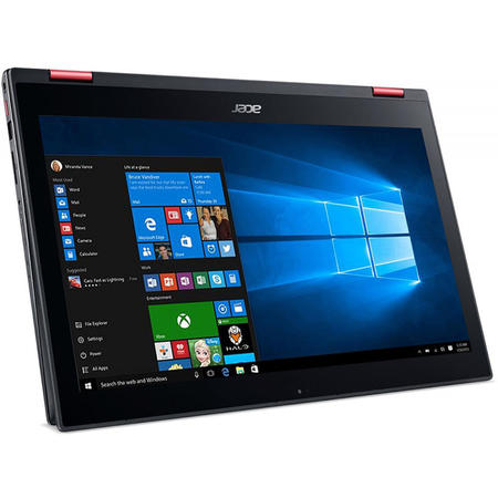 Laptop 2-in-1 Acer 15.6'' Nitro 5 Spin NP515-51, FHD IPS Touch, Procesor Intel Core i5-8250U, 8GB DDR4, 256GB SSD, GeForce GTX 1050 4GB, Win 10 Home, Obsidian Black