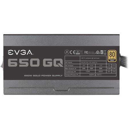 Sursa EVGA GQ, 80+ Gold, 650W