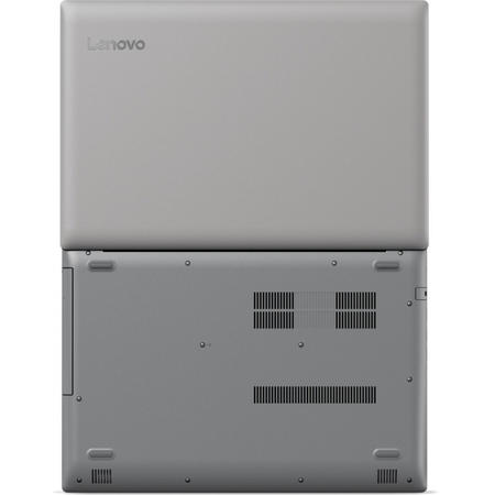Laptop Lenovo 15.6'' IdeaPad 320 IAP, HD, Procesor Intel Celeron N3450, 4GB, 128GB SSD, GMA HD 500, FreeDos, Platinum Grey, no ODD
