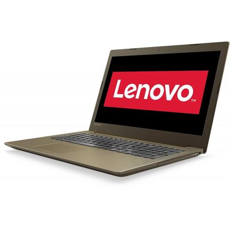Laptop Lenovo 15.6'' IdeaPad 520 IKBR, FHD IPS, Procesor Intel Core i7-8550U, 8GB DDR4, 256GB SSD, GMA UHD 620, FreeDos, Bronze