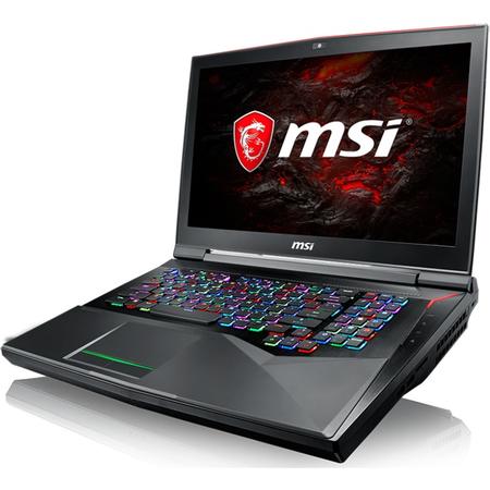 Laptop MSI Gaming 17.3'' GT75VR 7RE Titan SLI, UHD, Intel Core i7-7820HK 32GB DDR4, 1TB 7200 RPM + 512GB SSD (2x 256GB SSD), GeForce GTX 1070 8GB SLI, Win 10 Home, Black