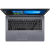 Laptop ASUS 15.6'' VivoBook Pro 15 N580VD, FHD Touch,  Intel Core i7-7700HQ , 8GB DDR4, 500GB + 128GB SSD, GeForce GTX 1050 4GB, Win 10 Home, Grey