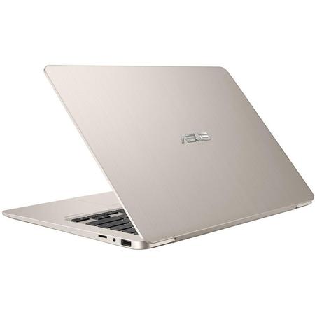 Ultrabook ASUS 14'' VivoBook S14 S406UA, FHD, Procesor Intel Core i5-8250U, 4GB, 256GB SSD, GMA UHD 620, Win 10 Home, Gold Metal