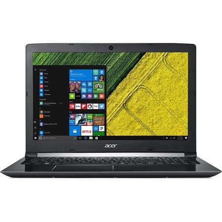 Laptop Acer 15.6'' Aspire A515-41G, FHD, Procesor AMD A12-9720P, 4GB DDR4, 256GB SSD, Radeon RX 540 2GB, Linux, Black
