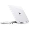 Laptop 2-in-1 DELL 11.6'' Inspiron 3168, HD Touch, Procesor Intel Celeron N3060, 2GB, 32GB eMMC, GMA HD 400, Win 10 Home, White