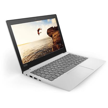 Laptop Lenovo 11.6'' IdeaPad 120S, HD, Procesor Intel Celeron N3350, 2GB DDR4, 32GB eMMC, GMA HD 500, Win 10 Home, Blizzard White