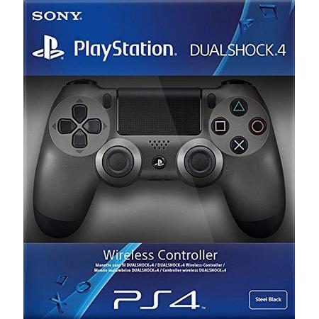 Controller Sony PS4 Dualshock, Negru Metal v2