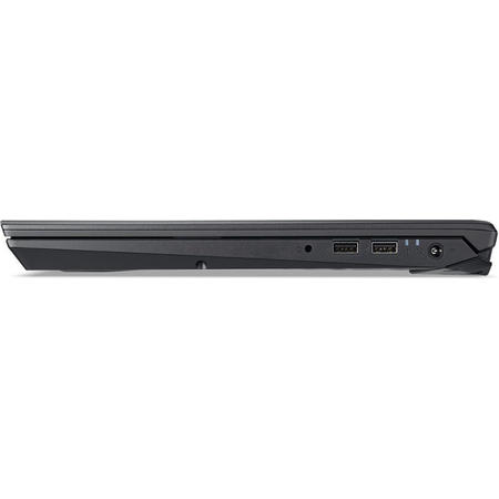 Laptop Acer Gaming 15.6'' Nitro 5 AN515-51, FHD IPS, Procesor Intel Core i7-7700HQ, 8GB DDR4, 256GB SSD, GeForce GTX 1050 Ti 4GB, Linux, Black