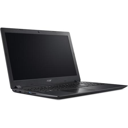 Laptop Acer 15.6'' Aspire A315-51, HD, Procesor Intel Core i3-6006U, 4GB DDR4, 500GB, GMA HD 520, Linux, Black