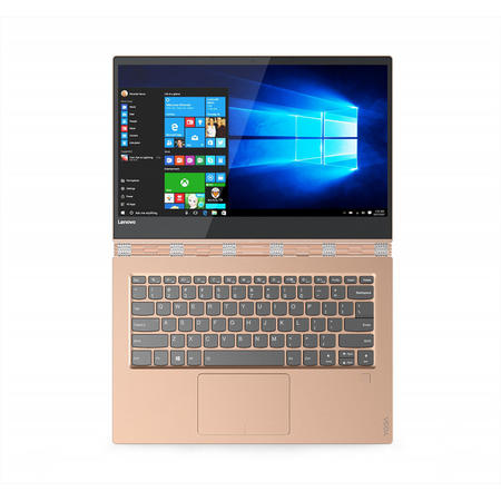 Laptop 2-in-1 Lenovo 13.9" Yoga 920, FHD IPS Touch, Procesor Intel Core i5-8250U, 8GB DDR4, 256GB SSD, GMA UHD 620, Win 10 Home, Copper