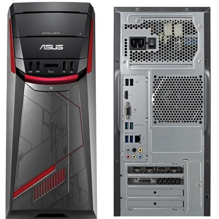 Sistem brand ASUS G11CD, Procesor Intel Core i7-7700 3.6GHz Kaby Lake, 8GB DDR4, 1TB HDD, GeForce GTX 1050 2GB, Linux